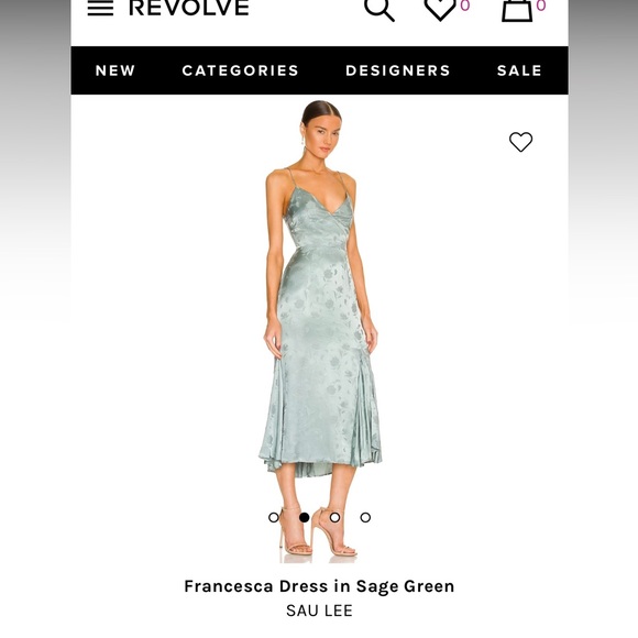 Sau Lee Francesca Dress - Size 4 - Picture 2 of 6